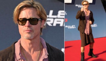 Brad Pitt Neden Etek Giydiğini Anlattı!