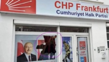 Almanya'da CHP Bürosuna Saldırı!