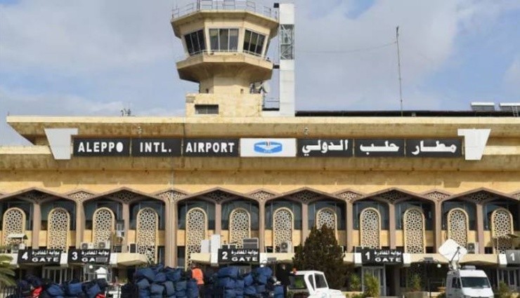 İsrail'in Şam ve Halep Havalimanını Vurdu!