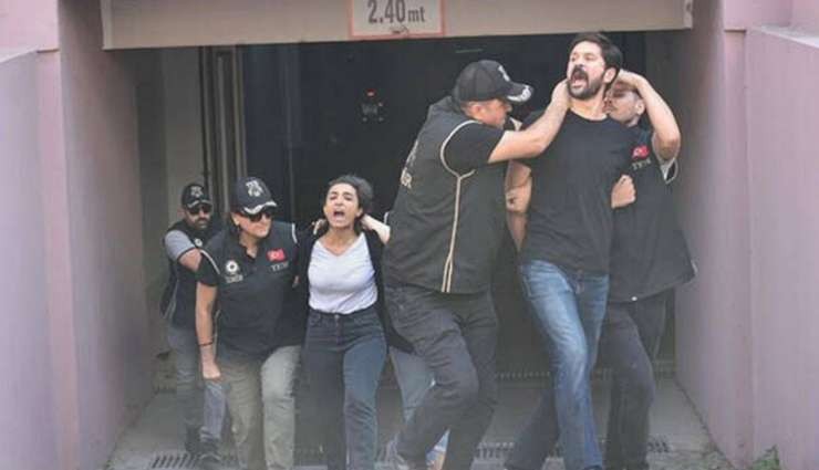 HDP İzmir İl Eş Başkanları Tutuklandı!