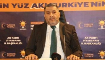 AK Parti Diyarbakır İl Başkanlığı'na Mehmet Raşit Ocak Atandı!