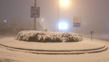 Ankara'da Kar Yağışı Başladı!