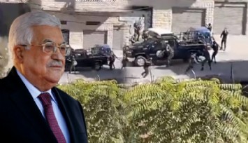 Filistin Başkanı Mahmud Abbas'ın Konvoyuna Saldırı!