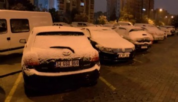 İstanbul'a İlk Kar Düştü!