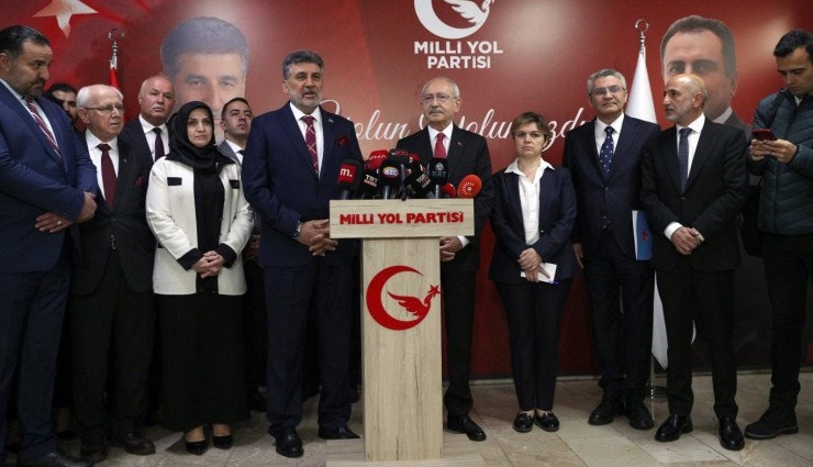 Kemal Kılıçdaroğlu, Milli Yol Partisi'ni Ziyaret Etti!