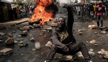 Kenya'da Hayat Pahalılığı Protestoları!