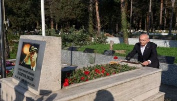 Kılıçdaroğlu, Gaffar Okkan'ın Mezarını Ziyaret Etti