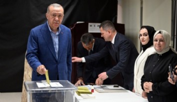 Erdoğan Oy Kullandığı Sandıkta 1'inci Çıktı!