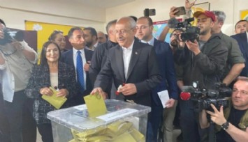 Kılıçdaroğlu, Oy Kullandığı Sandıkta 1'inci Çıktı!
