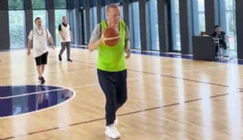 Cumhurbaşkanı Erdoğan Basket Maçı Yaptı!