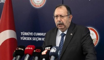 YSK Başkanı: 'Yerel Seçim Takvimi 1 Ocak'ta Başlıyor'