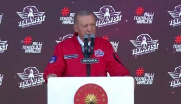 Cumhurbaşkanı Erdoğan Teknofest'te!