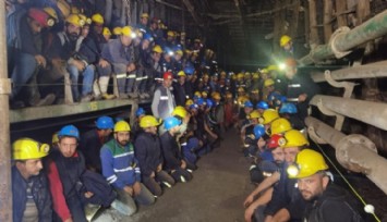 Eskişehir’de Madenciler Oturma Eyleminde!