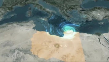 Fırtına Türkiye'yi Teğet Geçti, Libya'yı Vurdu!