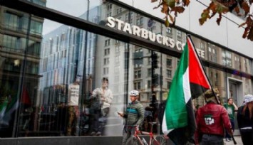Starbucks'ı Filistin Çarptı!
