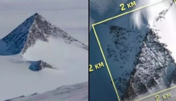 Antarktika'da 'Piramit Benzeri' Yapılar Bulundu!