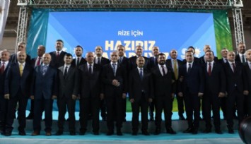 Cumhurbaşkanı Erdoğan Rize’de İlçe Adaylarını Tanıttı!