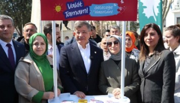 Davutoğlu, Denizli'de İsrail Protestosuna Katıldı!