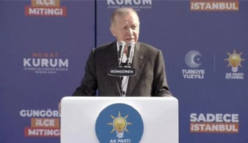 Erdoğan: 'İstanbul'un İhtiyacı Tatil Değil'