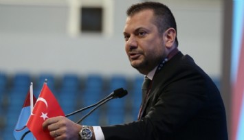 Ertuğrul Doğan: Kimse Trabzonspor'u Meze Etmeye Kalkışmasın!