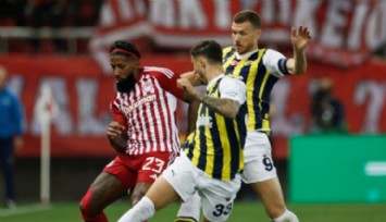 Fenerbahçe, Olympiakos Karşısında Pes Etmedi: 3-2