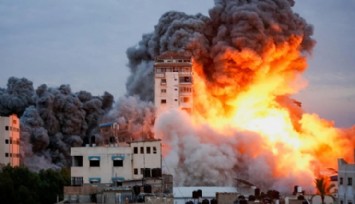 İsrail, Gazze'de Bir Evi Bombaladı!